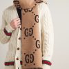 Logo-Jacquard Wool and Silk-Blend Scarf - OU Logo-Jacquard Wool and Silk-Blend Scarf - OU