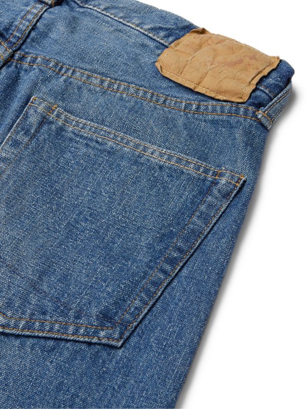 107 Slim-Fit Selvedge Denim Jeans - CU 107 Slim-Fit Selvedge Denim Jeans - CU