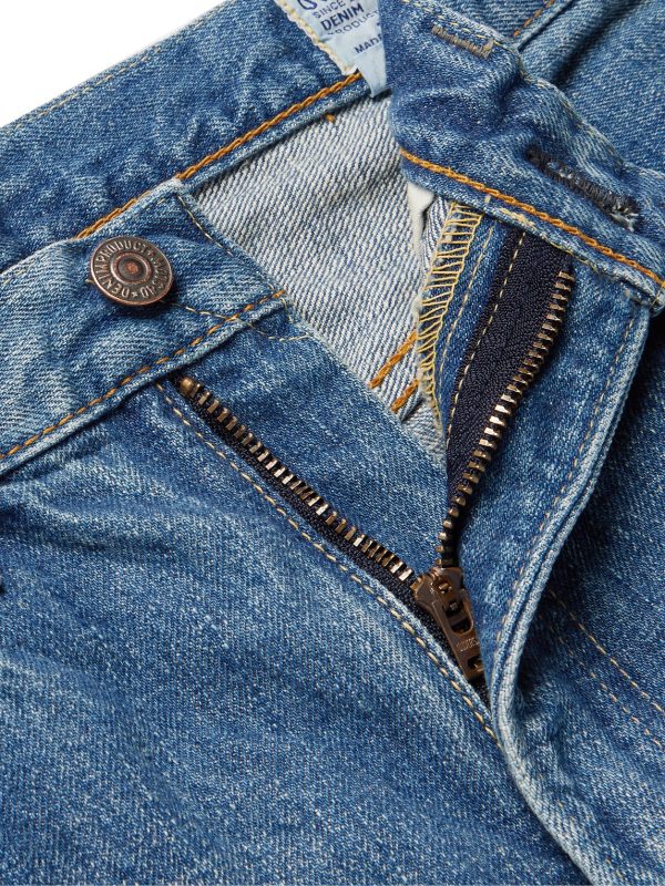 107 Slim-Fit Selvedge Denim Jeans - E1 107 Slim-Fit Selvedge Denim Jeans - E1