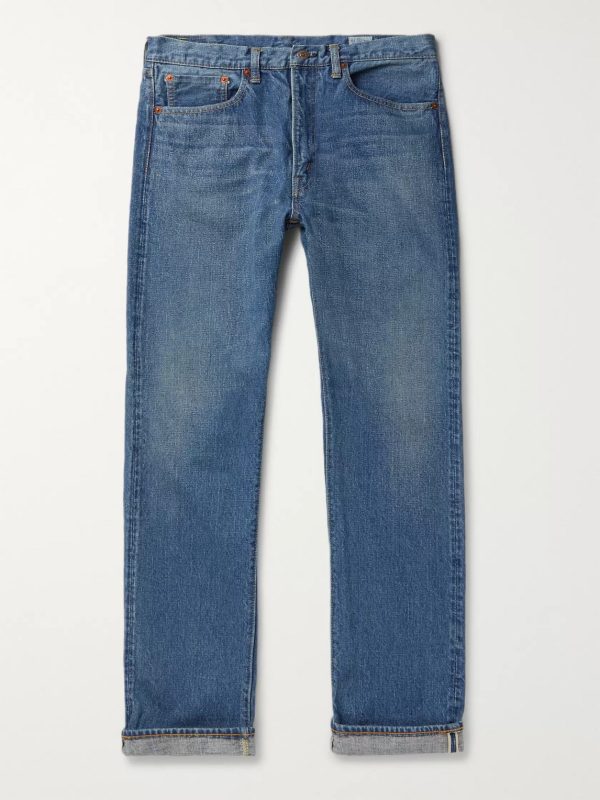 107 Slim-Fit Selvedge Denim Jeans 107 Slim-Fit Selvedge Denim Jeans