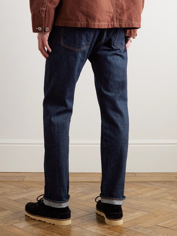 107 Slim-Fit Selvedge Denim Jeans - BK 107 Slim-Fit Selvedge Denim Jeans - BK
