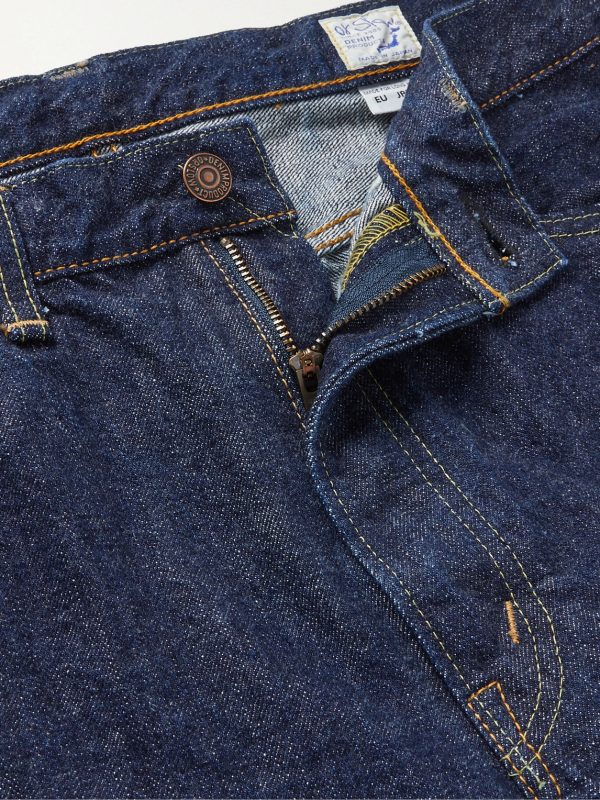 107 Slim-Fit Selvedge Denim Jeans - E1 107 Slim-Fit Selvedge Denim Jeans - E1