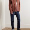 107 Slim-Fit Selvedge Denim Jeans - OU 107 Slim-Fit Selvedge Denim Jeans - OU