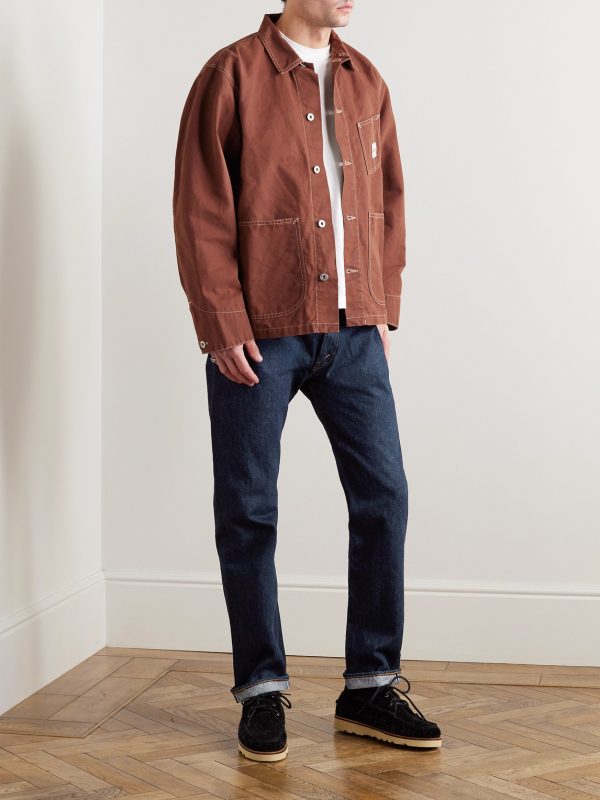 107 Slim-Fit Selvedge Denim Jeans - OU 107 Slim-Fit Selvedge Denim Jeans - OU