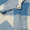 Buffalo-Checked Cotton and Linen-Blend Flannel Shirt - E1 Buffalo-Checked Cotton and Linen-Blend Flannel Shirt - E1