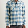 Buffalo-Checked Cotton and Linen-Blend Flannel Shirt - FR Buffalo-Checked Cotton and Linen-Blend Flannel Shirt - FR