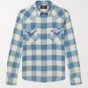 Buffalo-Checked Cotton and Linen-Blend Flannel Shirt Buffalo-Checked Cotton and Linen-Blend Flannel Shirt