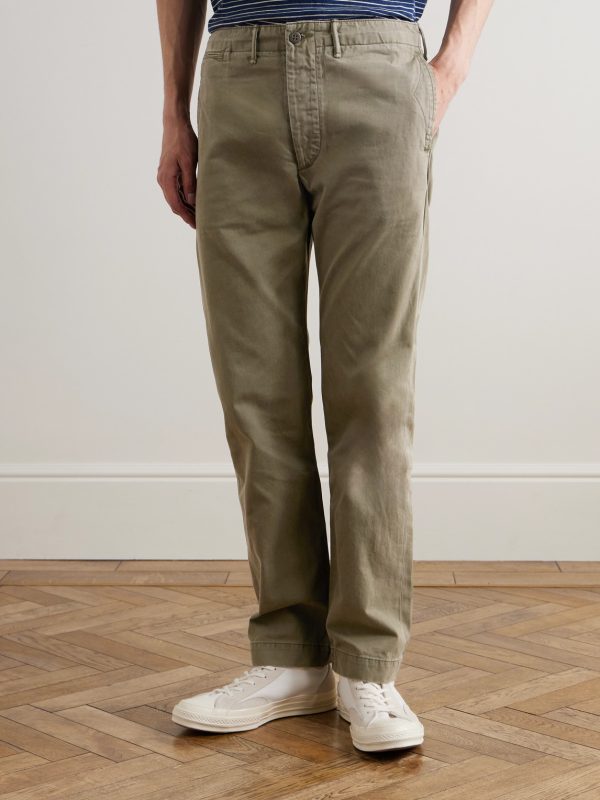 Cotton-Twill Chinos - FR