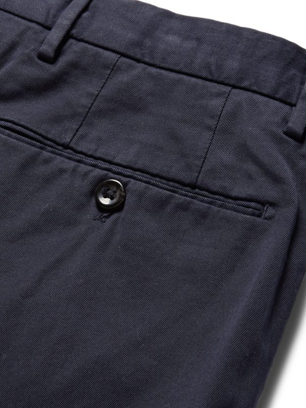 Four Season Relaxed-Fit Cotton-Blend Chinos - CU Four Season Relaxed-Fit Cotton-Blend Chinos - CU