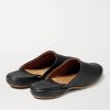Morgan Leather Slippers - BK Morgan Leather Slippers - BK