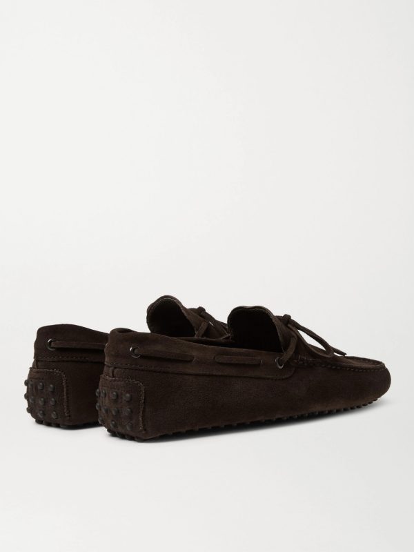 Gommino Suede Driving Shoes - BK Gommino Suede Driving Shoes - BK