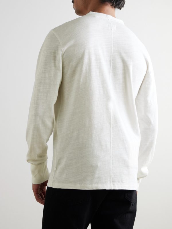 Cotton-Jersey Henley T-Shirt - BK Cotton-Jersey Henley T-Shirt - BK