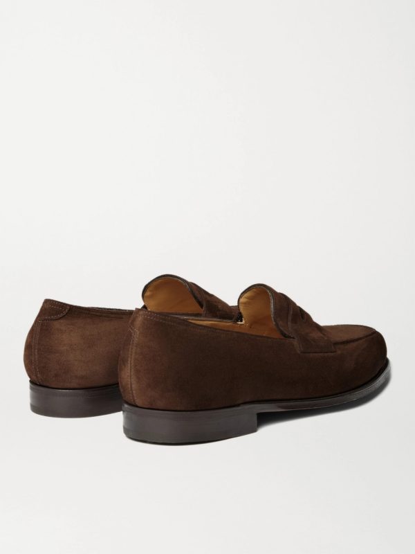 Lopez Suede Penny Loafers - BK Lopez Suede Penny Loafers - BK