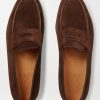 Lopez Suede Penny Loafers - E3 Lopez Suede Penny Loafers - E3