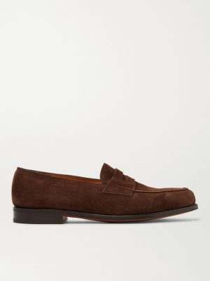 Lopez Suede Penny Loafers