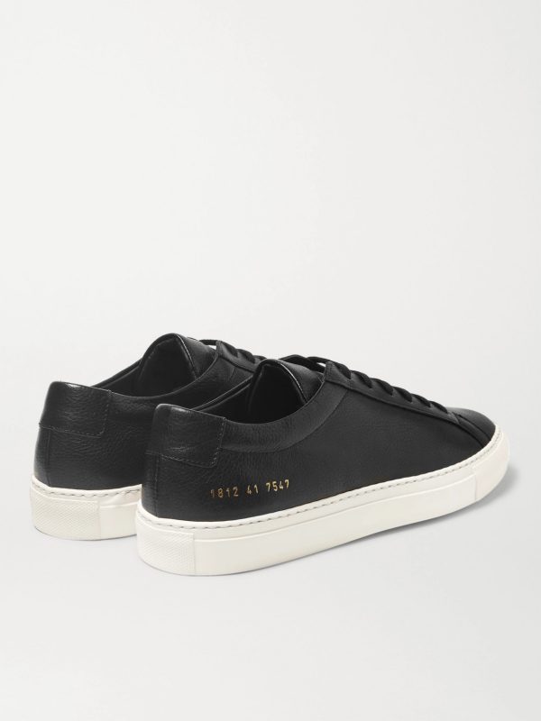 Original Achilles Full-Grain Leather Sneakers - BK Original Achilles Full-Grain Leather Sneakers - BK