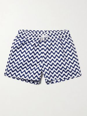 Copacabana Slim-Fit Short-Length Printed Swim Shorts Copacabana Slim-Fit Short-Length Printed Swim Shorts