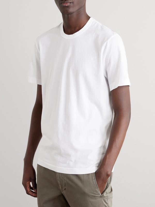 Combed Cotton-Jersey T-Shirt - FR Combed Cotton-Jersey T-Shirt - FR