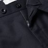 Slim-Fit Navy Worsted Wool Trousers - E1 Slim-Fit Navy Worsted Wool Trousers - E1
