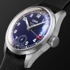 Big Crown Pointer Date Automatic 38mm Stainless Steel and Leather Watch, Ref. No. 01 403 7776 4065-07 5 19 11 - FR