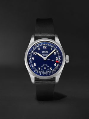 Big Crown Pointer Date Automatic 38mm Stainless Steel and Leather Watch, Ref. No. 01 403 7776 4065-07 5 19 11 Big Crown Pointer Date Automatic 38mm Stainless Steel and Leather Watch, Ref. No. 01 403 7776 4065-07 5 19 11