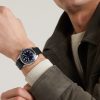 Big Crown Pointer Date Automatic 38mm Stainless Steel and Leather Watch, Ref. No. 01 403 7776 4065-07 5 19 11 - OU
