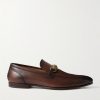 Jordaan Horsebit Burnished-Leather Loafers Jordaan Horsebit Burnished-Leather Loafers