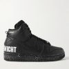 + Undercover Dunk Hi 1985 Leather High-Top Sneakers
