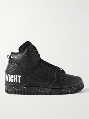 + Undercover Dunk Hi 1985 Leather High-Top Sneakers + Undercover Dunk Hi 1985 Leather High-Top Sneakers