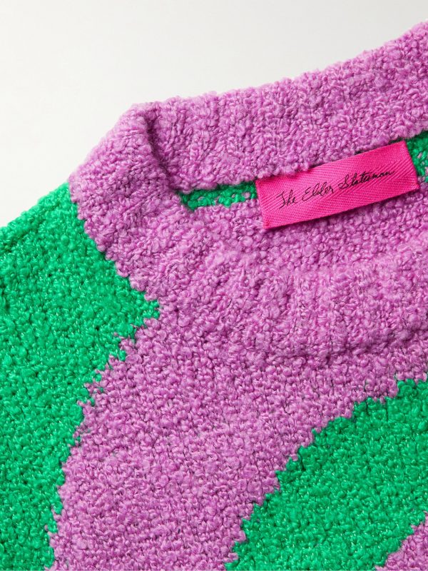 Cashmere and Silk-Blend Bouclé Sweater - CU