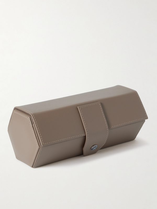 Vantage Leather Three-Watch Roll - FR