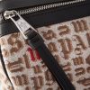 8 Moncler Palm Angels Leather-Trimmed Logo-Jacquard Weekend Bag - CU 8 Moncler Palm Angels Leather-Trimmed Logo-Jacquard Weekend Bag - CU