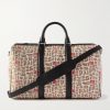 8 Moncler Palm Angels Leather-Trimmed Logo-Jacquard Weekend Bag 8 Moncler Palm Angels Leather-Trimmed Logo-Jacquard Weekend Bag