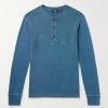 Textured-Cotton Henley T-Shirt Textured-Cotton Henley T-Shirt