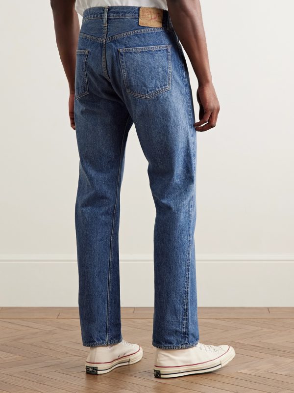 105 Straight-Leg Selvedge Jeans - BK
