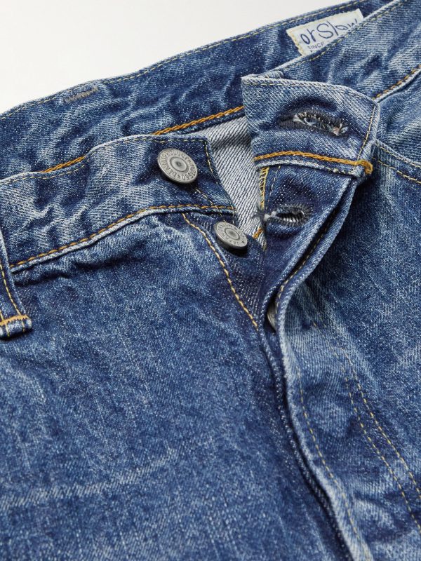 105 Straight-Leg Selvedge Jeans - E1