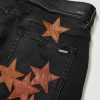 + Chemist Skinny-Fit Leather-Appliquéd Distressed Jeans - CU + Chemist Skinny-Fit Leather-Appliquéd Distressed Jeans - CU