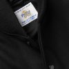 Hayes Leather-Panelled Melton Virgin Wool-Blend Varsity Jacket - CU Hayes Leather-Panelled Melton Virgin Wool-Blend Varsity Jacket - CU