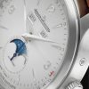 Master Control Calendar Automatic 40mm Stainless Steel and Leather Watch, Ref No. Q4148420 - CU