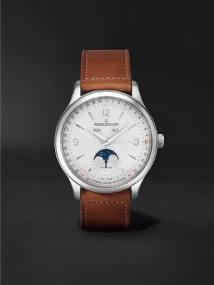 Master Control Calendar Automatic 40mm Stainless Steel and Leather Watch, Ref No. Q4148420 Master Control Calendar Automatic 40mm Stainless Steel and Leather Watch, Ref No. Q4148420