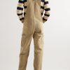 Medley Panelled Organic Cotton-Canvas, Twill, Ripstop and Corduroy Overalss - BK Medley Panelled Organic Cotton-Canvas, Twill, Ripstop and Corduroy Overalss - BK