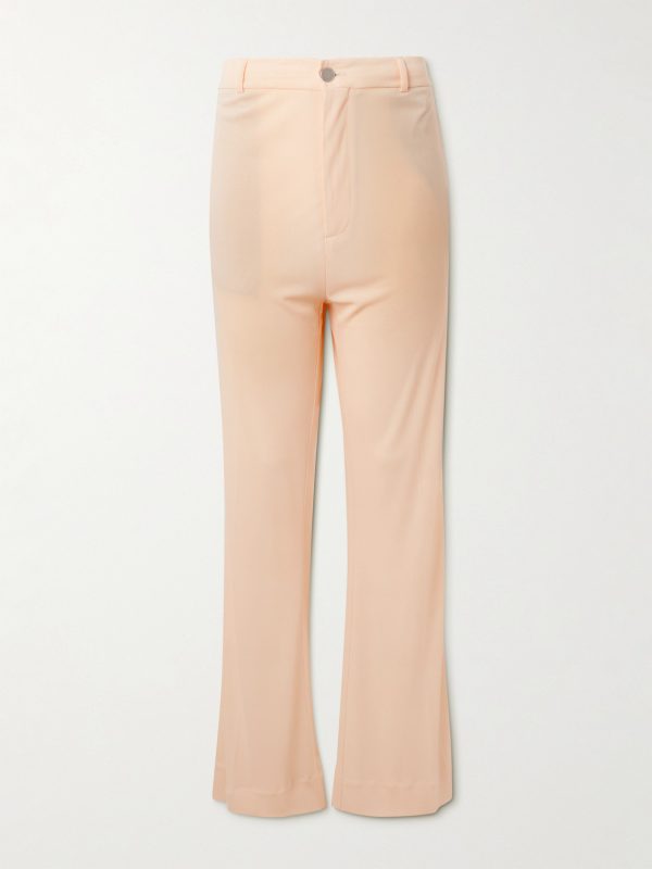 Phillus Flared Crepe Trousers