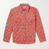 Logo-Print Padded Cotton Overshirt Logo-Print Padded Cotton Overshirt