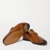 Jordaan Horsebit Burnished-Leather Loafers - E2
