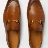 Jordaan Horsebit Burnished-Leather Loafers - E3