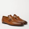 Jordaan Horsebit Burnished-Leather Loafers - FR
