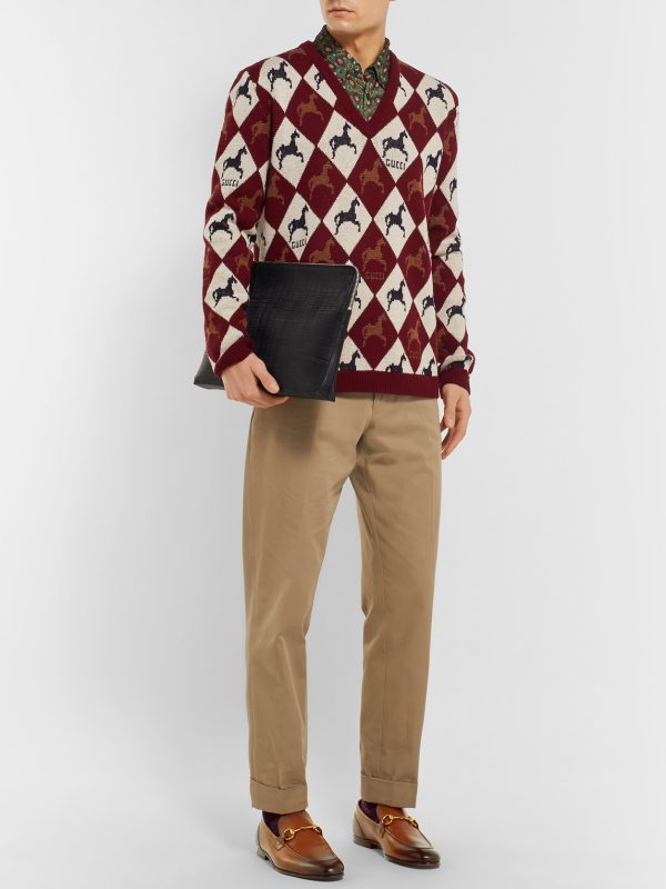 Jordaan Horsebit Burnished-Leather Loafers - OU