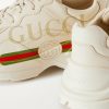Rhyton Logo-Print Leather Sneakers - CU Rhyton Logo-Print Leather Sneakers - CU