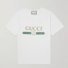 Distressed Printed Cotton-Jersey T-Shirt Distressed Printed Cotton-Jersey T-Shirt
