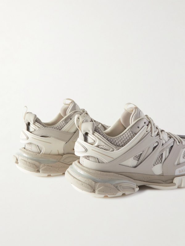 Track Nylon, Mesh and Rubber Sneakers - BK Track Nylon, Mesh and Rubber Sneakers - BK